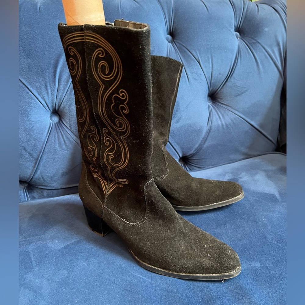 Fun black Bandolino boots Size 8